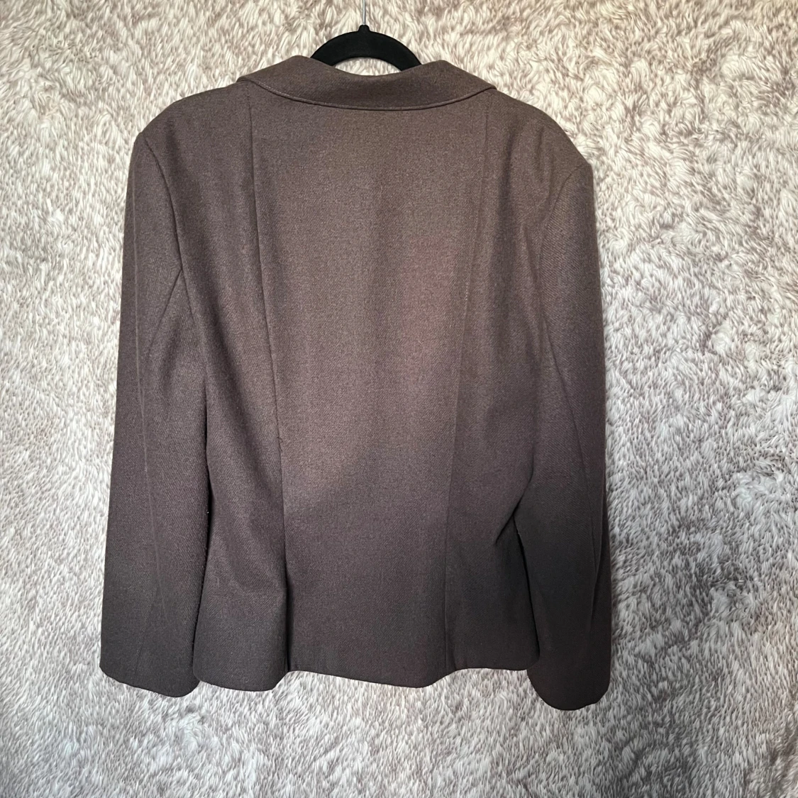 Vintage Brun jacka/ kavaj med lätt insvängd midja - 2