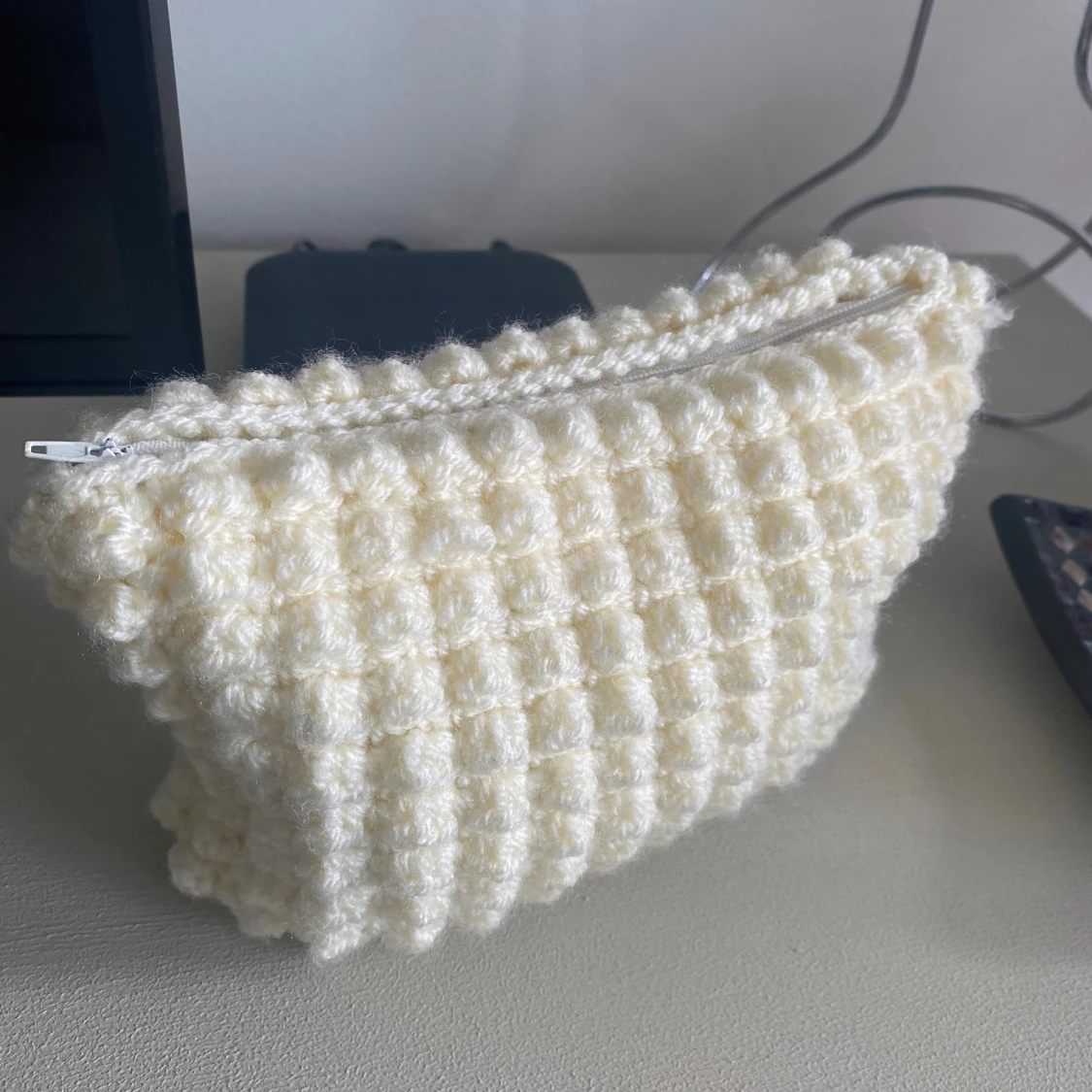 Virkad necessär med dragkedja - 3