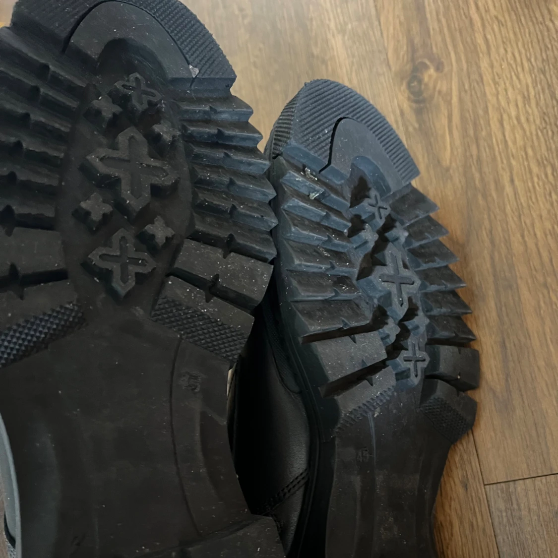 Svarta boots med snörning - 3