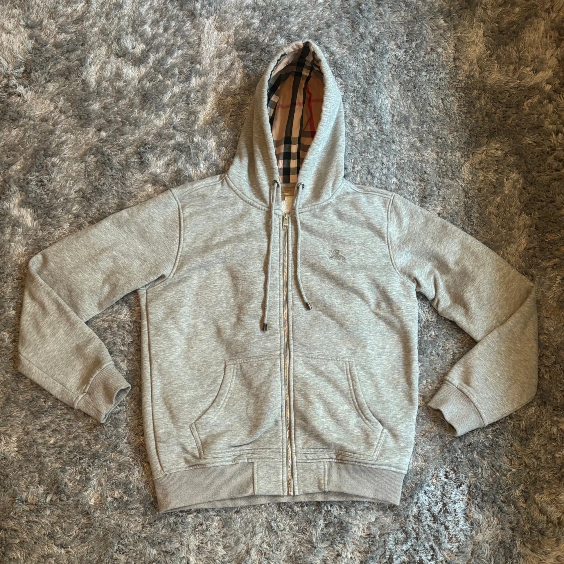 Burberry grå zip up