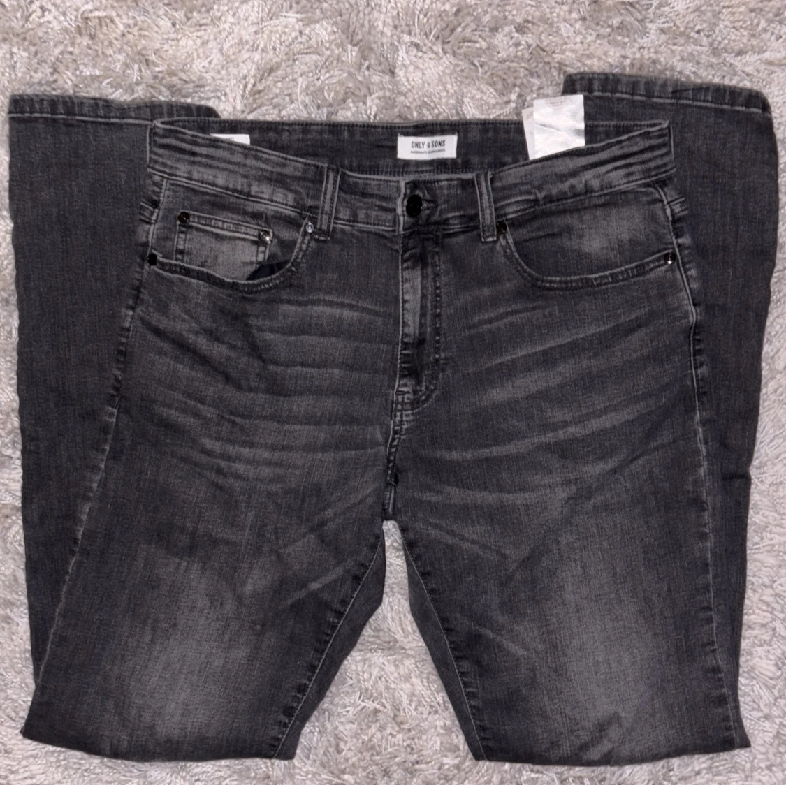 Grå jeans från Only & Sons W32 L34 - 1