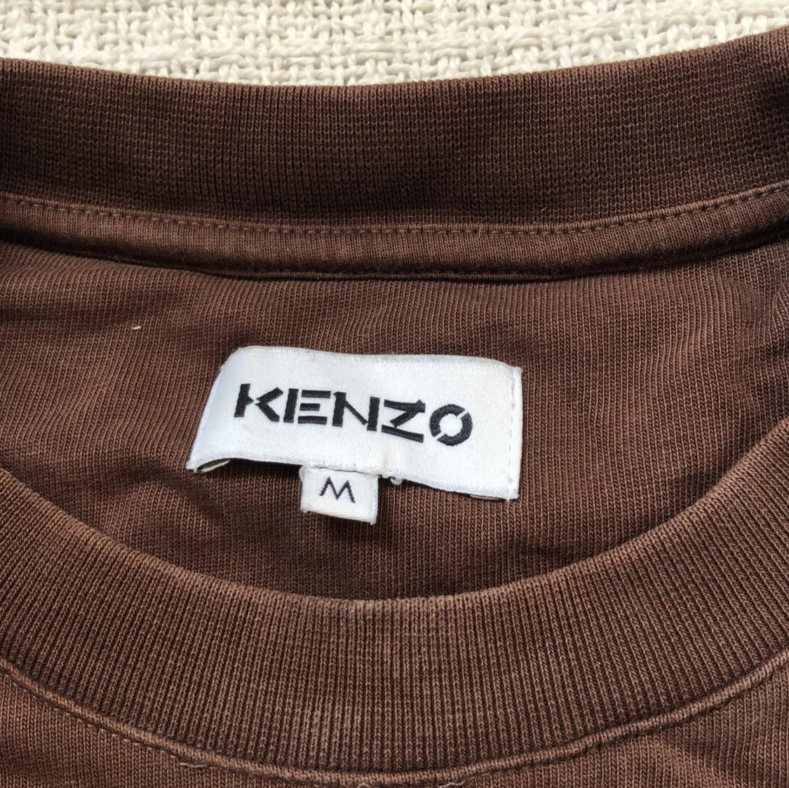 Brun Kenzo t-shirt med tigertryck - 2