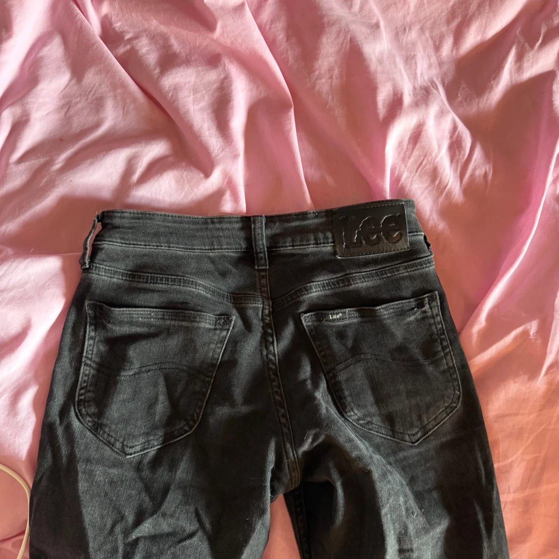 Svarta bootcut jeans från Lee - 3