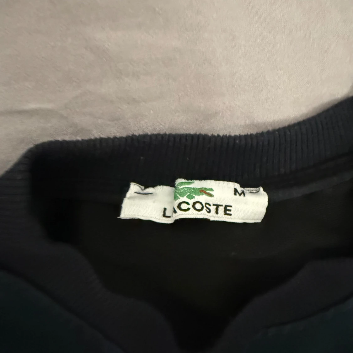 Mörkblå sweatshirt från Lacoste - 1