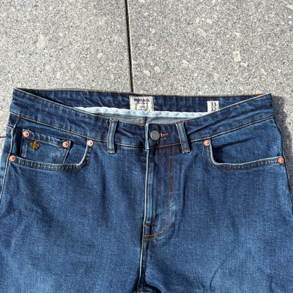 Morris blå jeans 33/32 - 1
