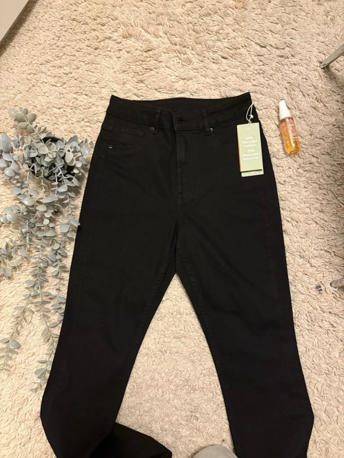 Svarta curvy jeggings från &Denim - 1