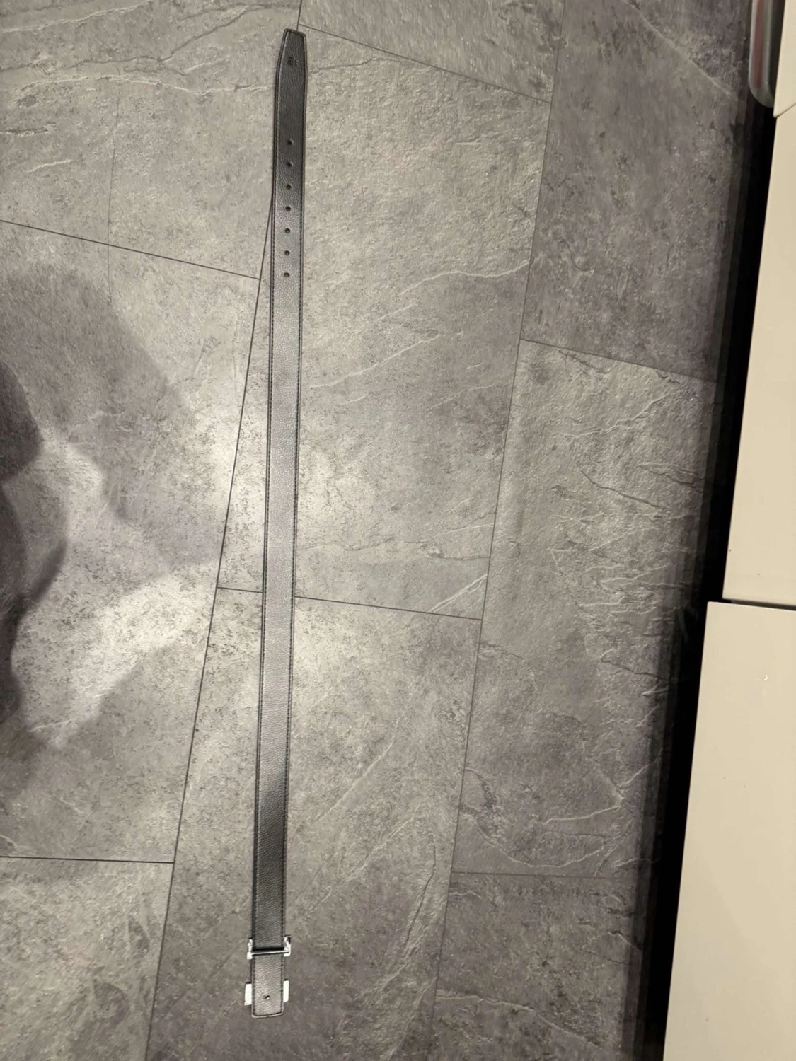 Svart h-ermes bälte - 1