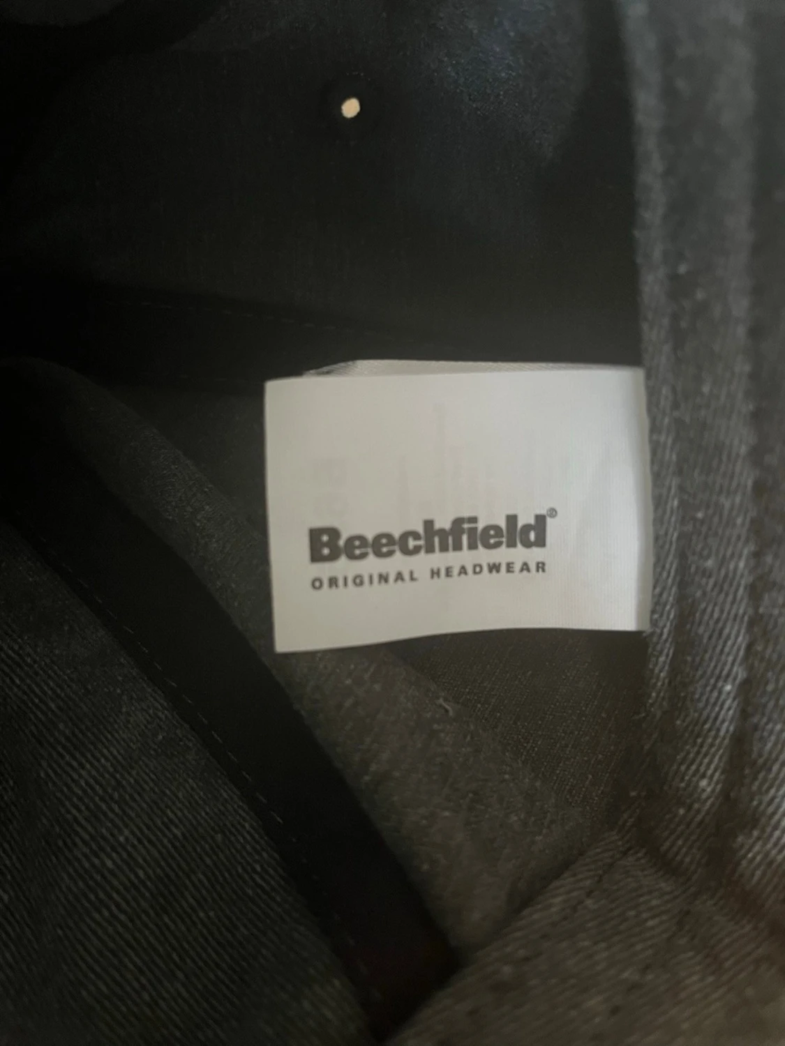 Grå keps från Beechfield med Plick-tryck - 2