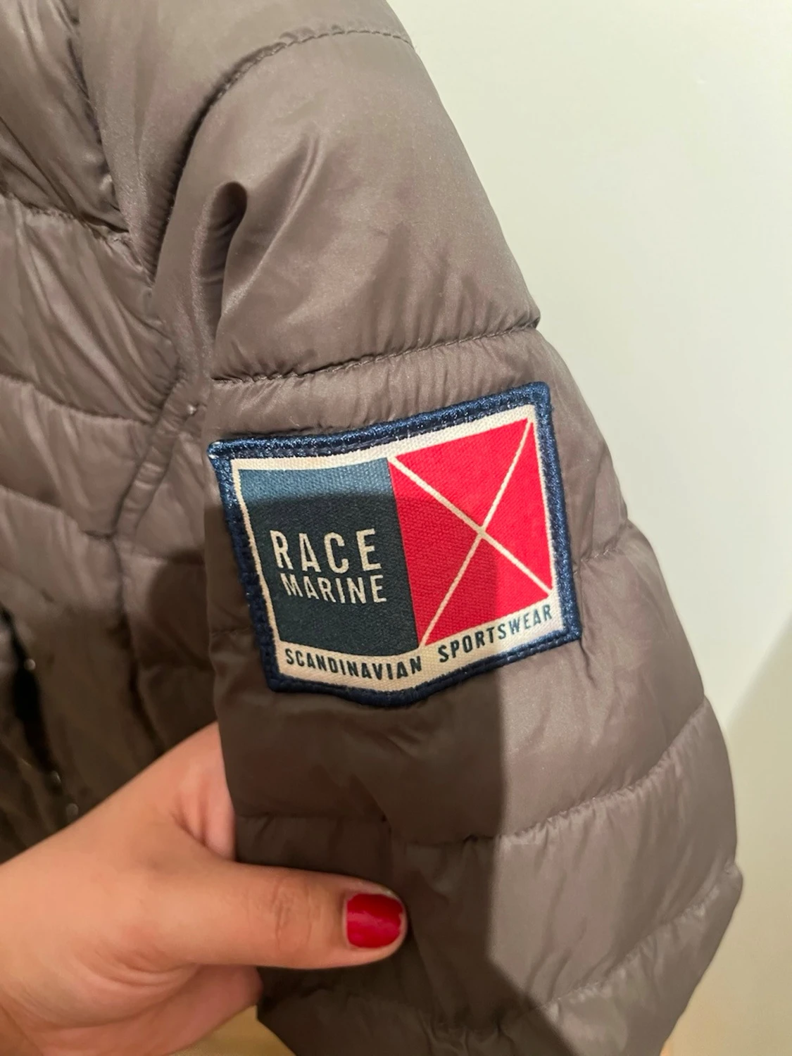 Brun pufferjacka från Race Marine - 2