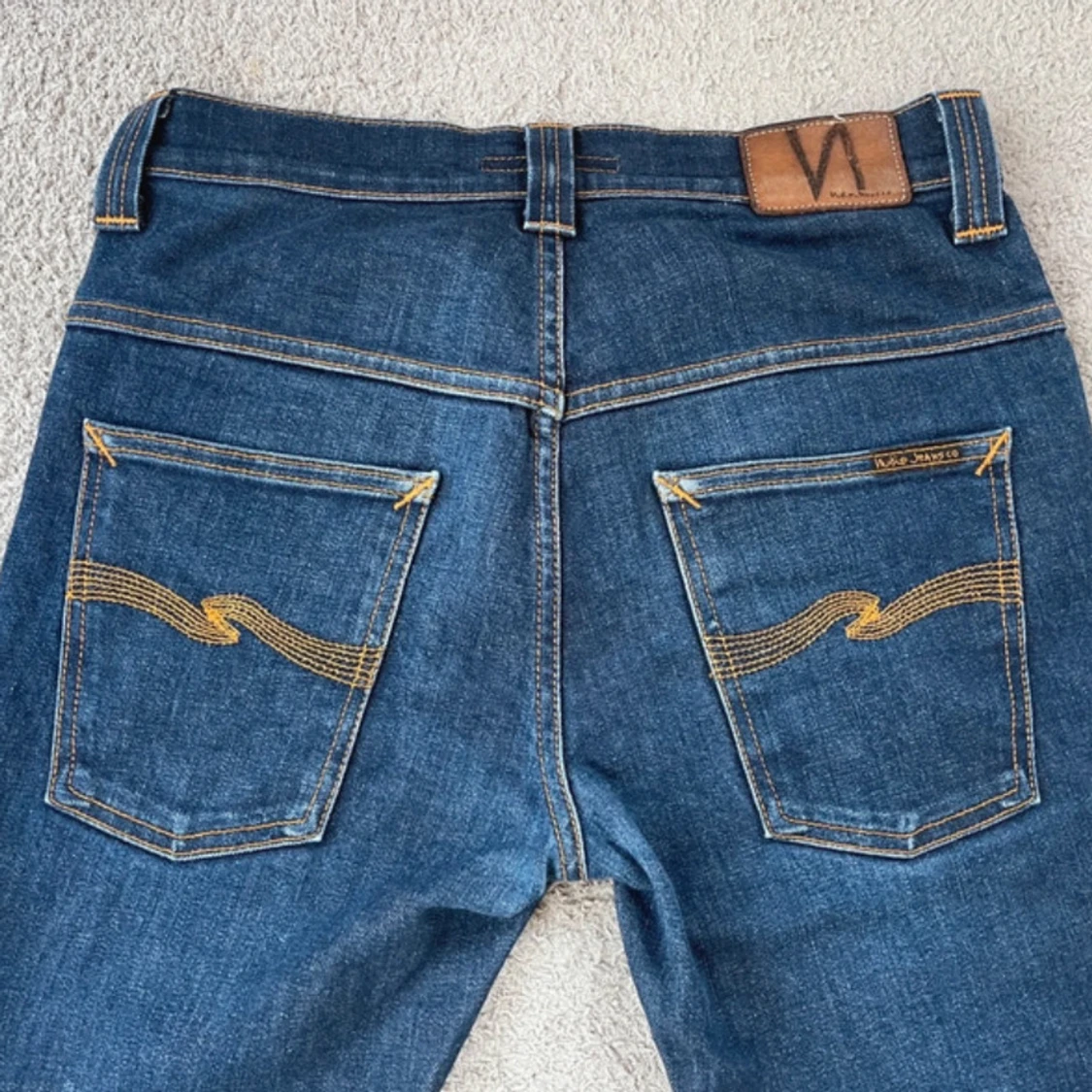 Blå jeans från Nudie Jeans - 90