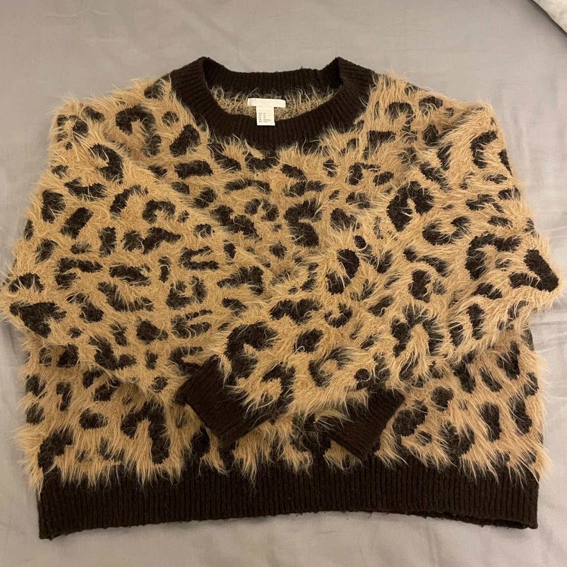 Leopardmönstrad tröja  - 90