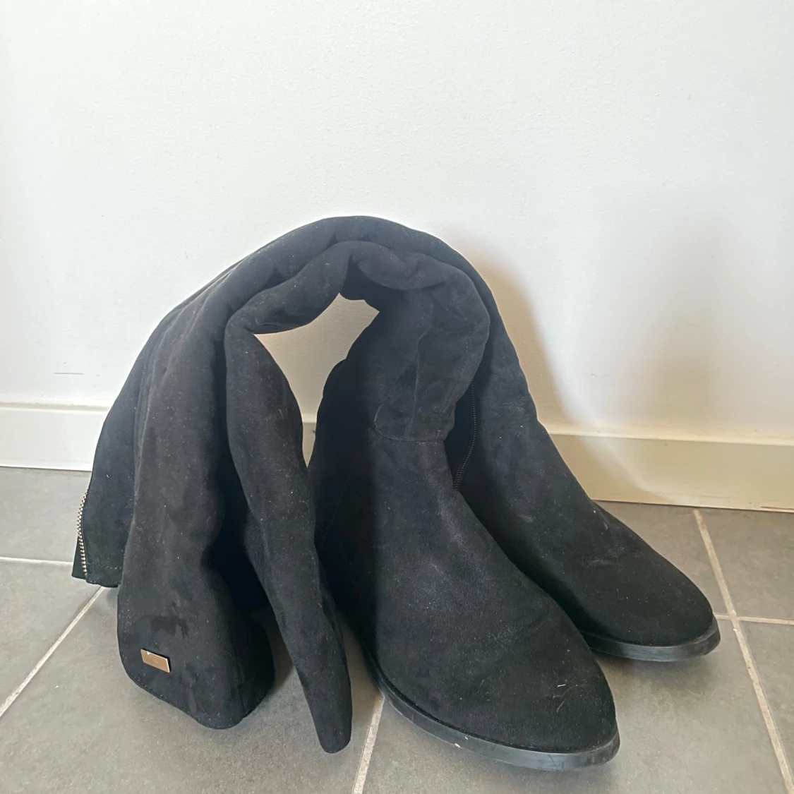 Höstboots i mocka - 91