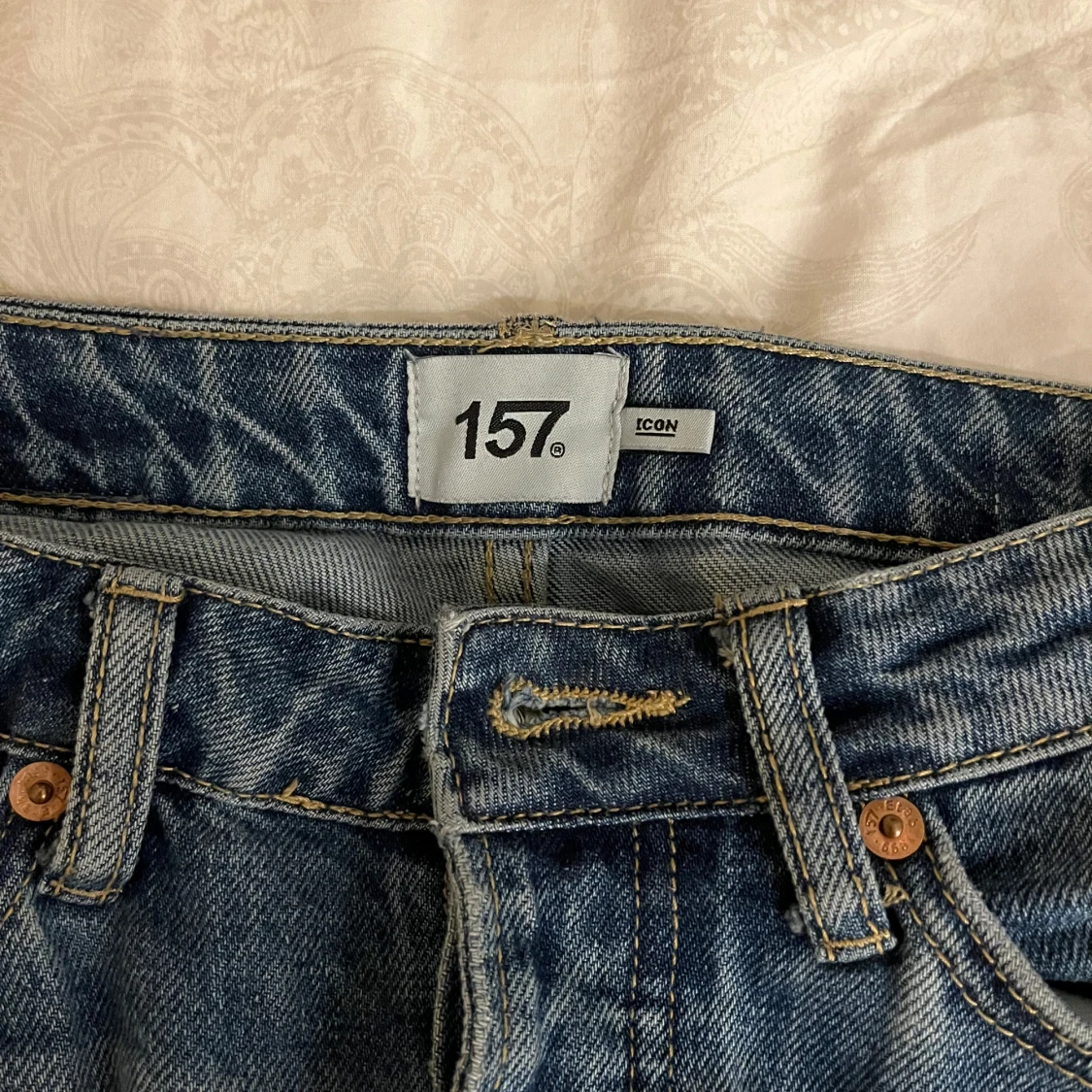 Blå jeans från 157 - 92
