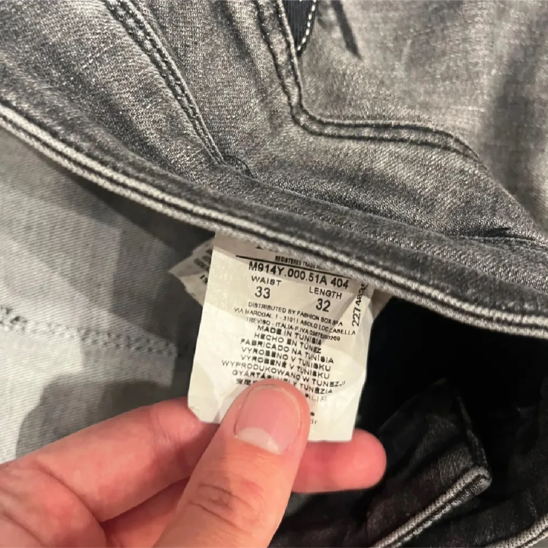 Replay Jeans Anbass Grå - 92