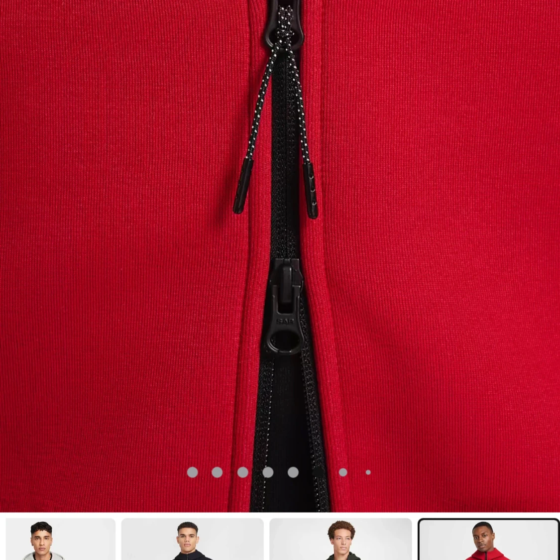 Röd Nike Tech Fleece - 92