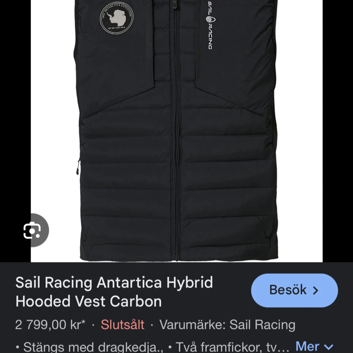 Sail racing väst - 93