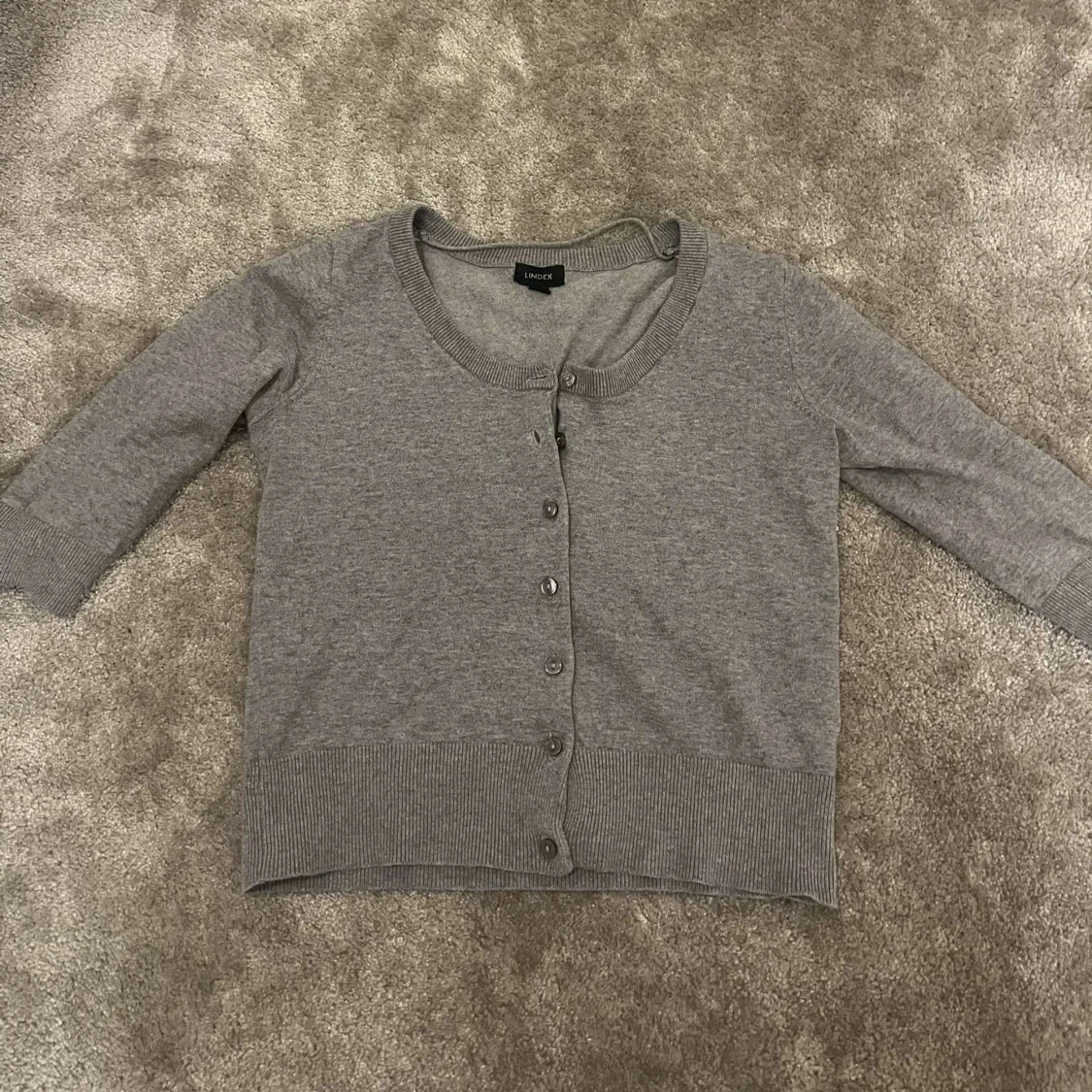 Grå kofta från Lindex