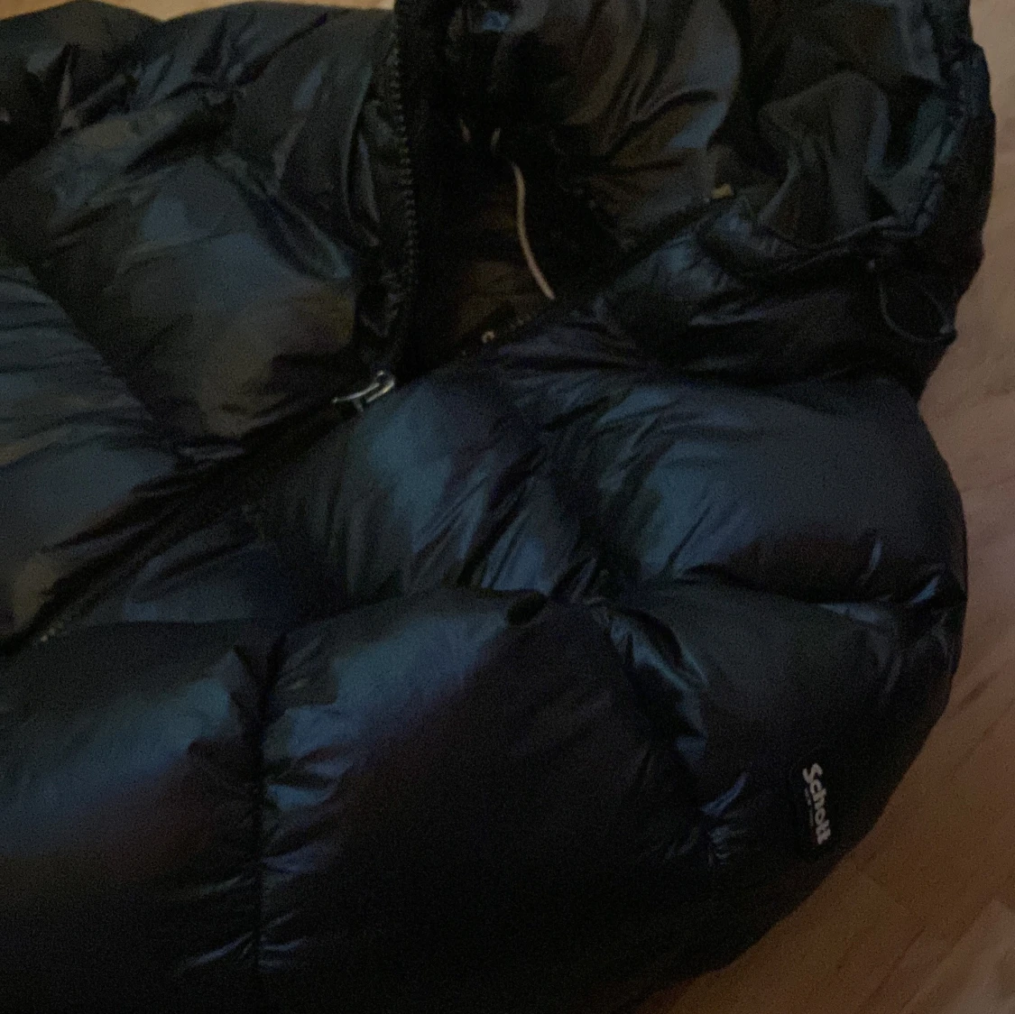 Svart pufferjacka ”Moncler variant” vinterjacka  - 92