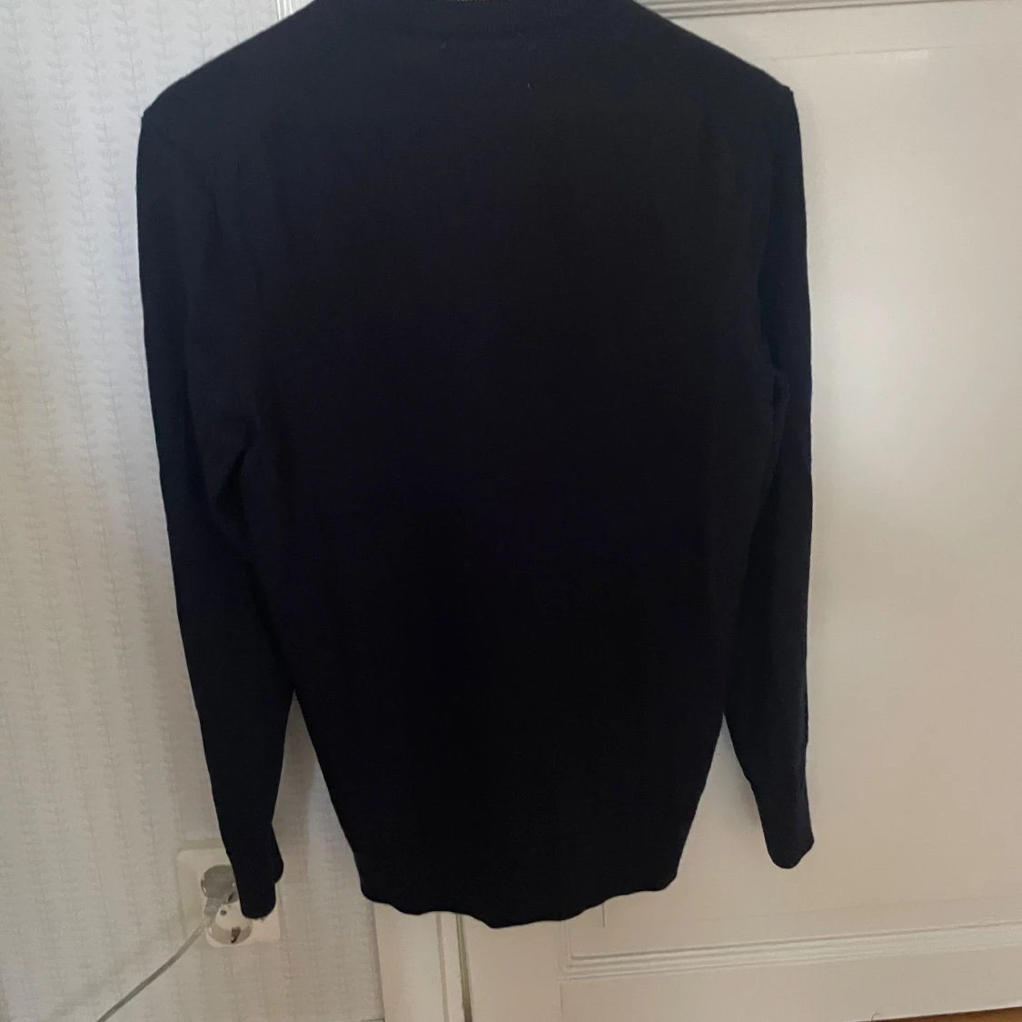 Mörkblå stickad tröja från zara - 91