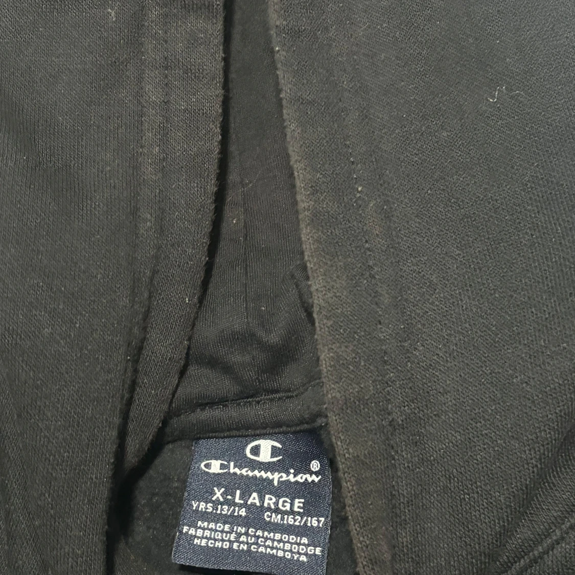 Svart hoodie från Champion - 2