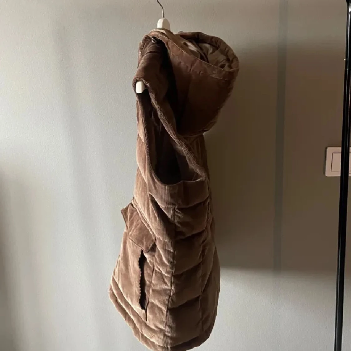 Brun manchester dunväst från Stenströms - 2