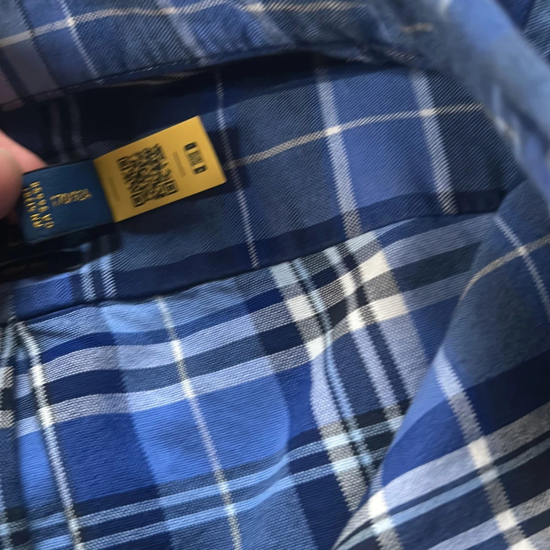 Blå rutig skjorta från Ralph Lauren - 2