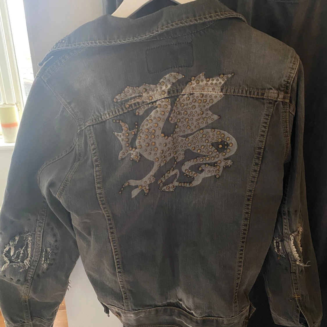 Svart jeansjacka från Replay - 1