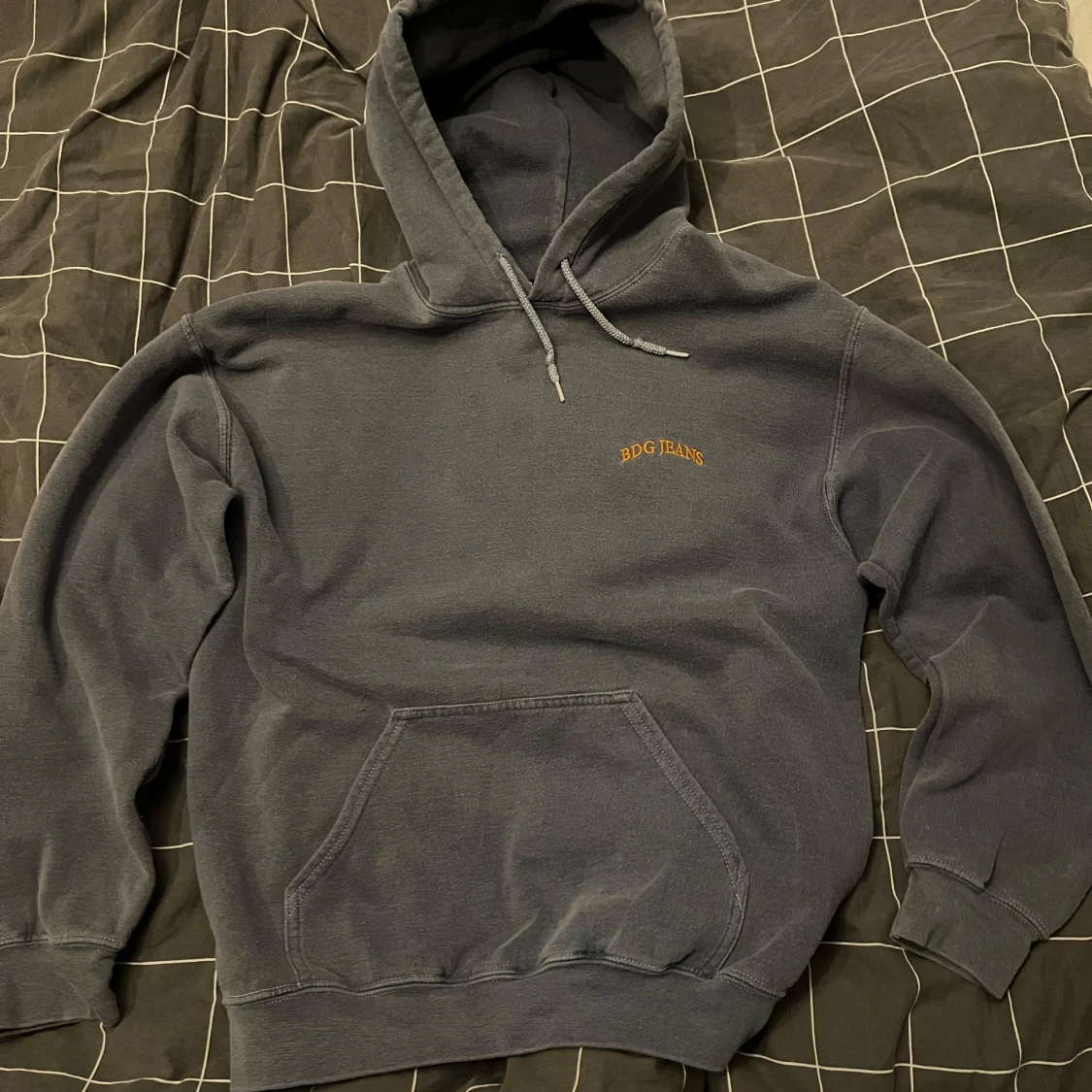 Ljusblå hoodie från BDG