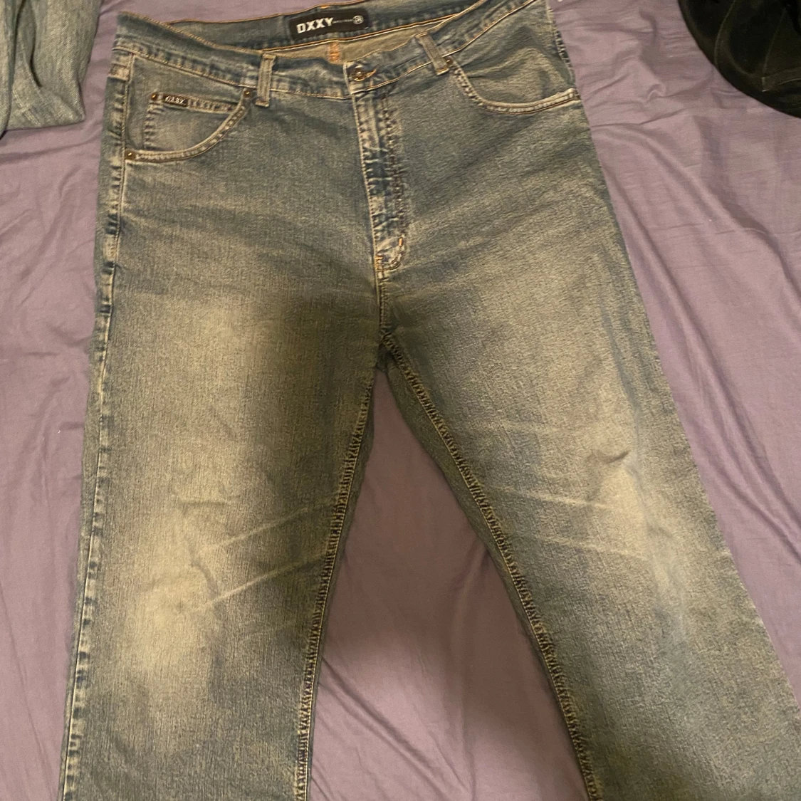 Lösa finfärg jeans - 92