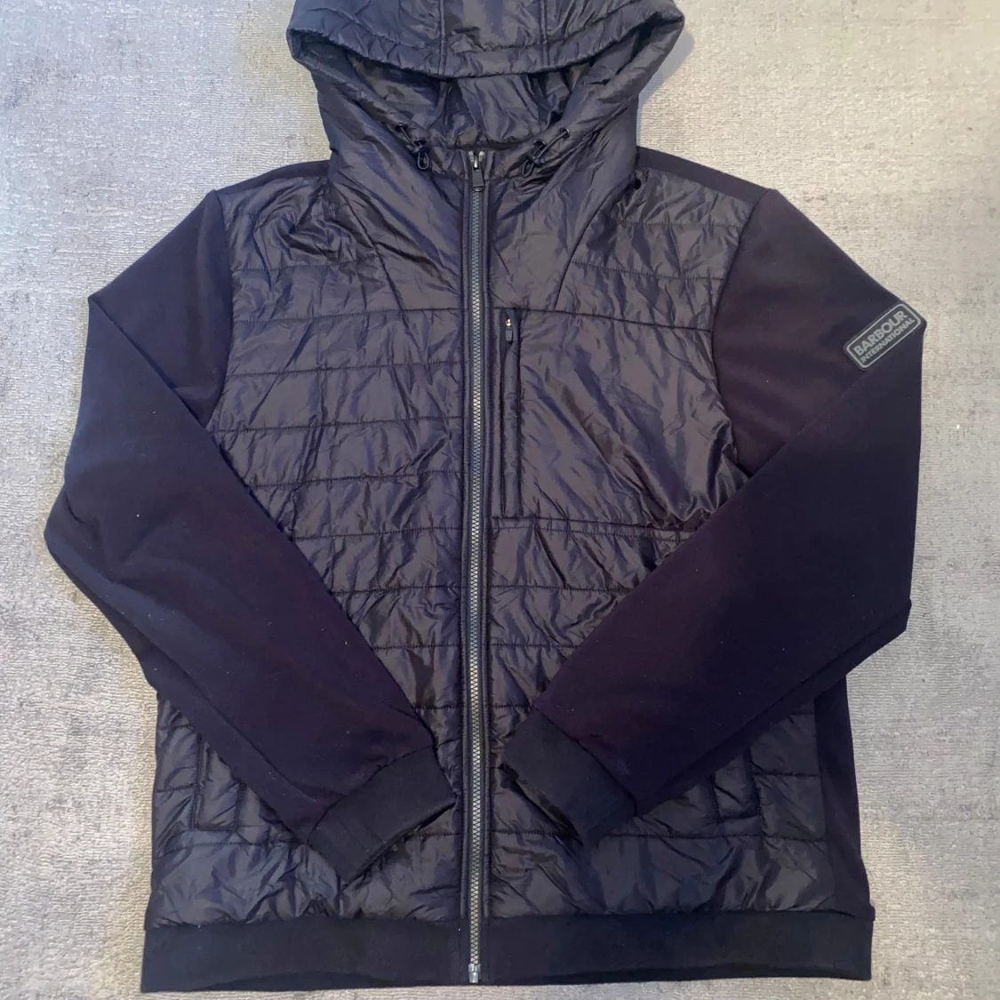 Svart jacka från Barbour