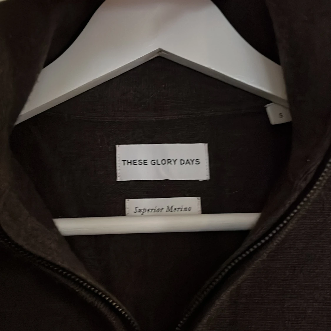 Halfzip merinoull - 90