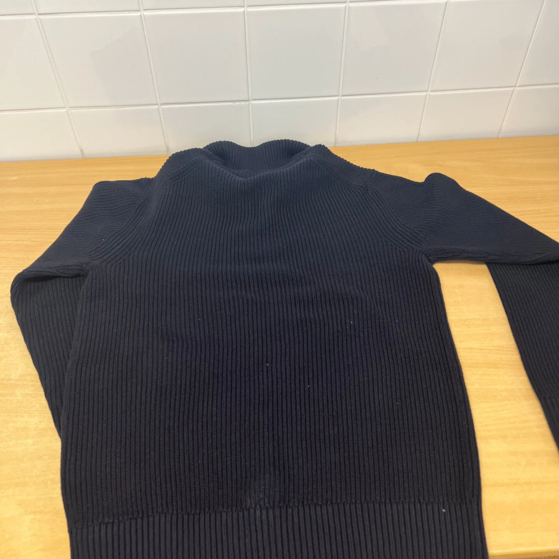 Stickat half zip  - 90