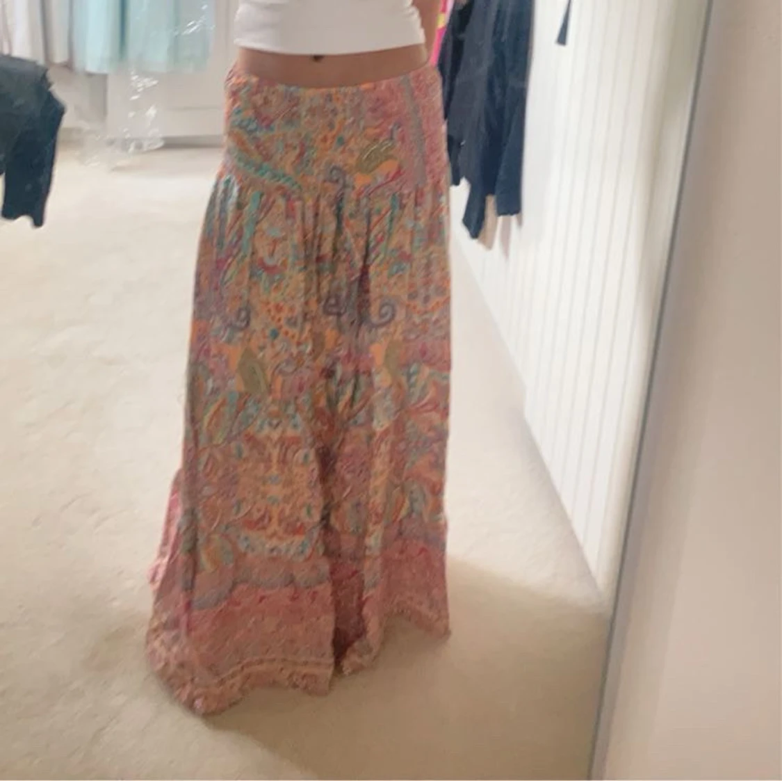 Färgglad långkjol - 1