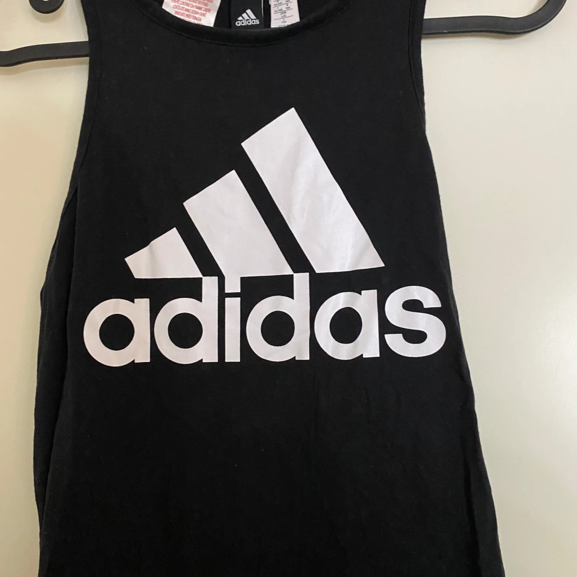 Svart linnetopp från Adidas st 164 -XS - 4