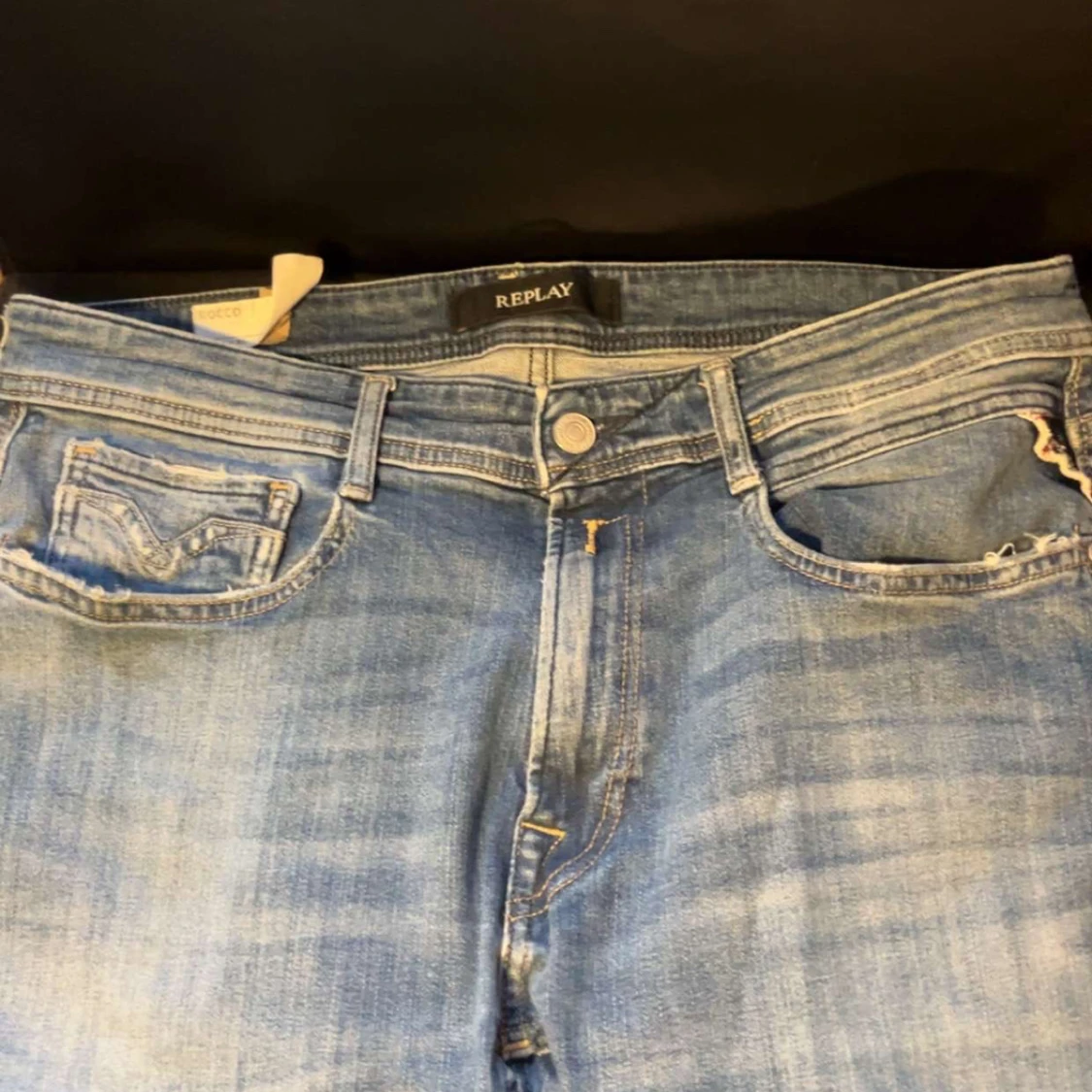 Blå jeans från Replay - 1