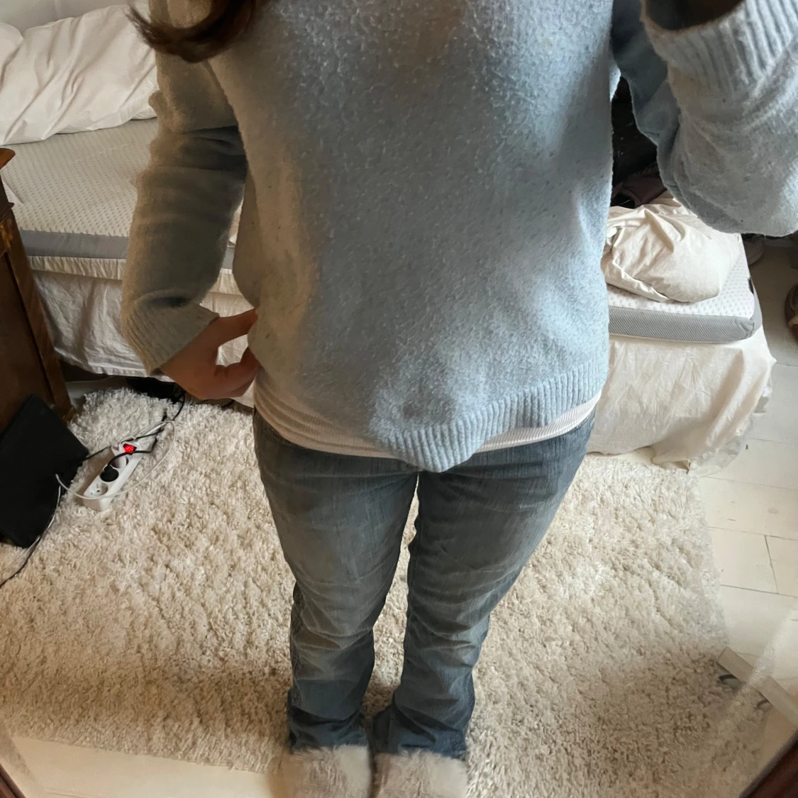 Ljusblå tröja från Vero Moda - 1