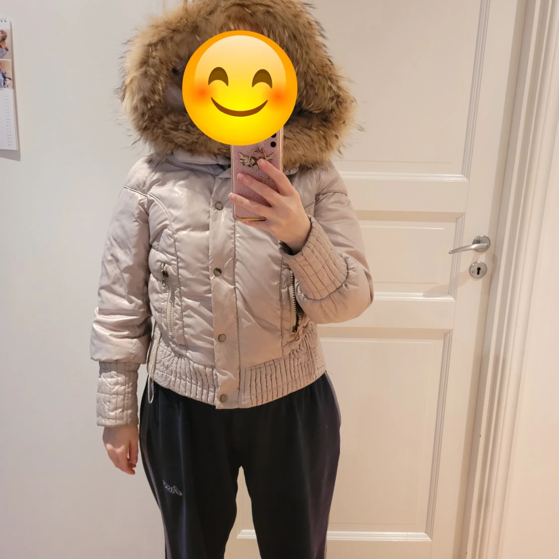 Rockandblue vinterjacka med äkta pälskrage st S - 3