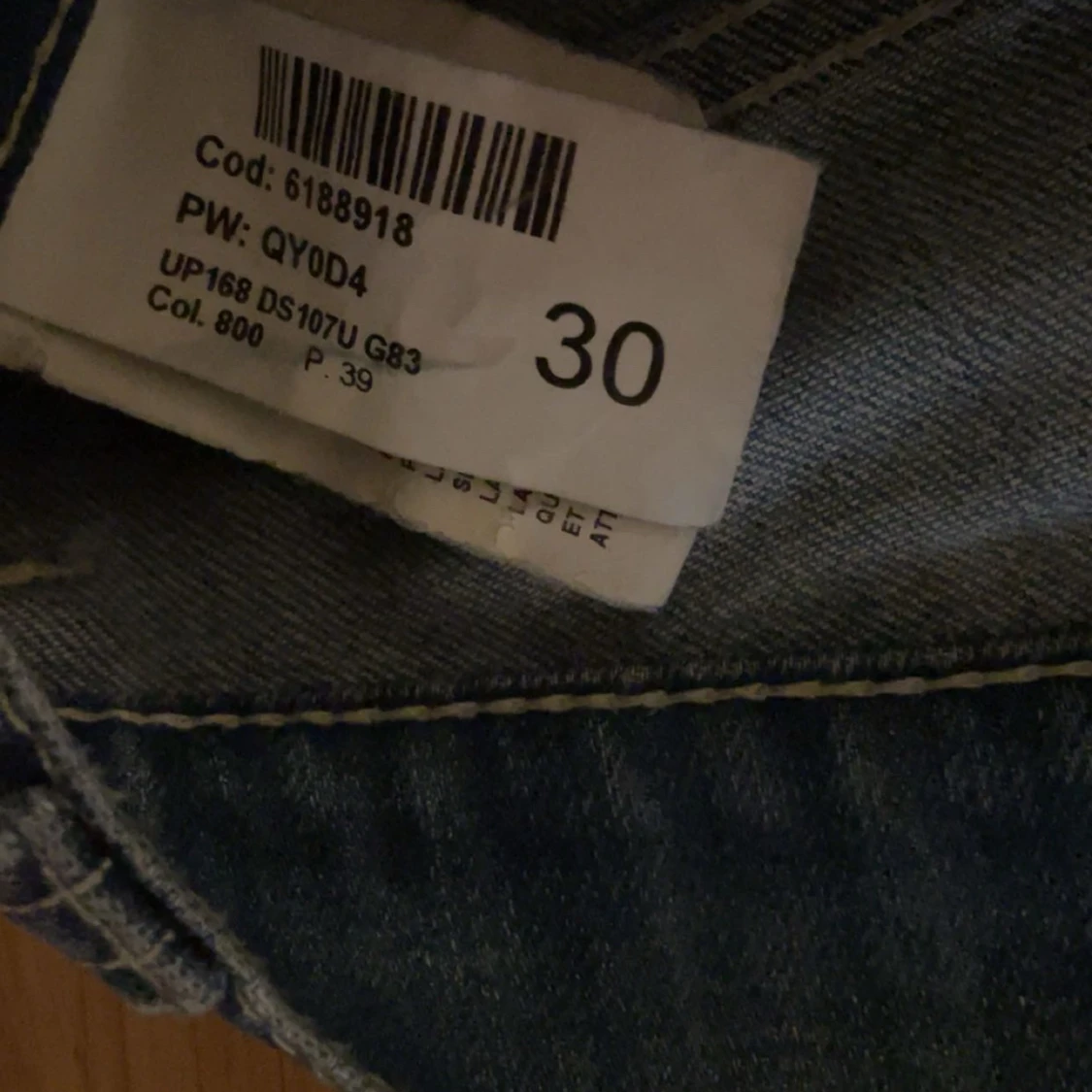 Blå Dondup George med slitningar - 4