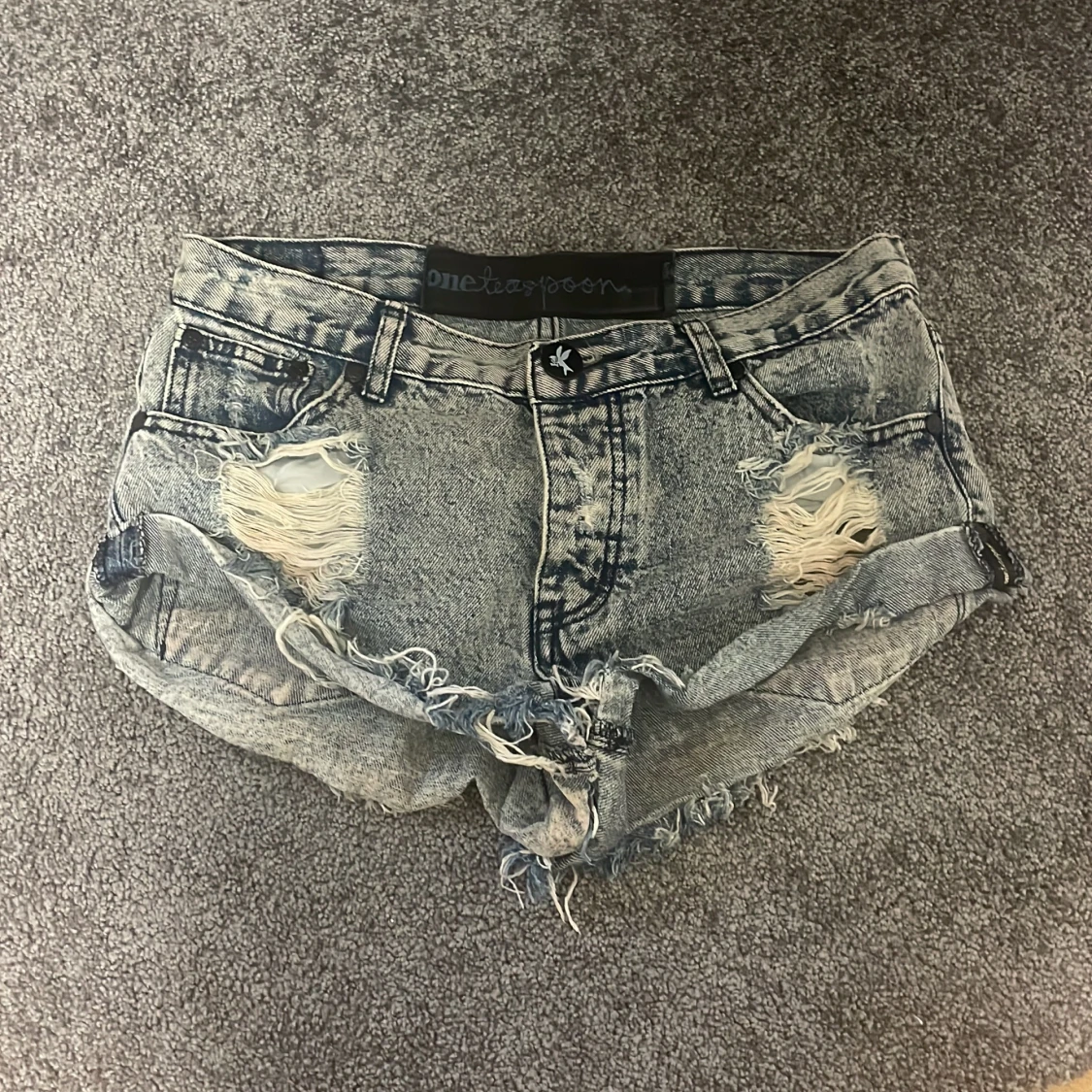 Lowwaist one teaspoon jeansshorts 