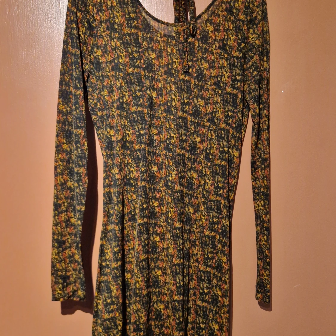 Mönstrad klänning från Dagmar