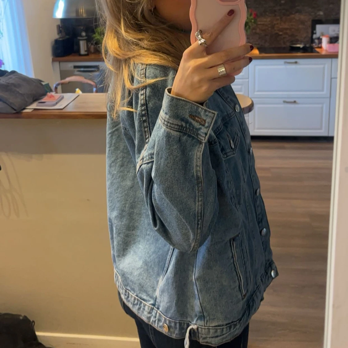 Blå jeansjacka - 91