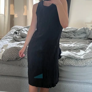 Klänning linne - Klänning i linne i bra kvalitet 