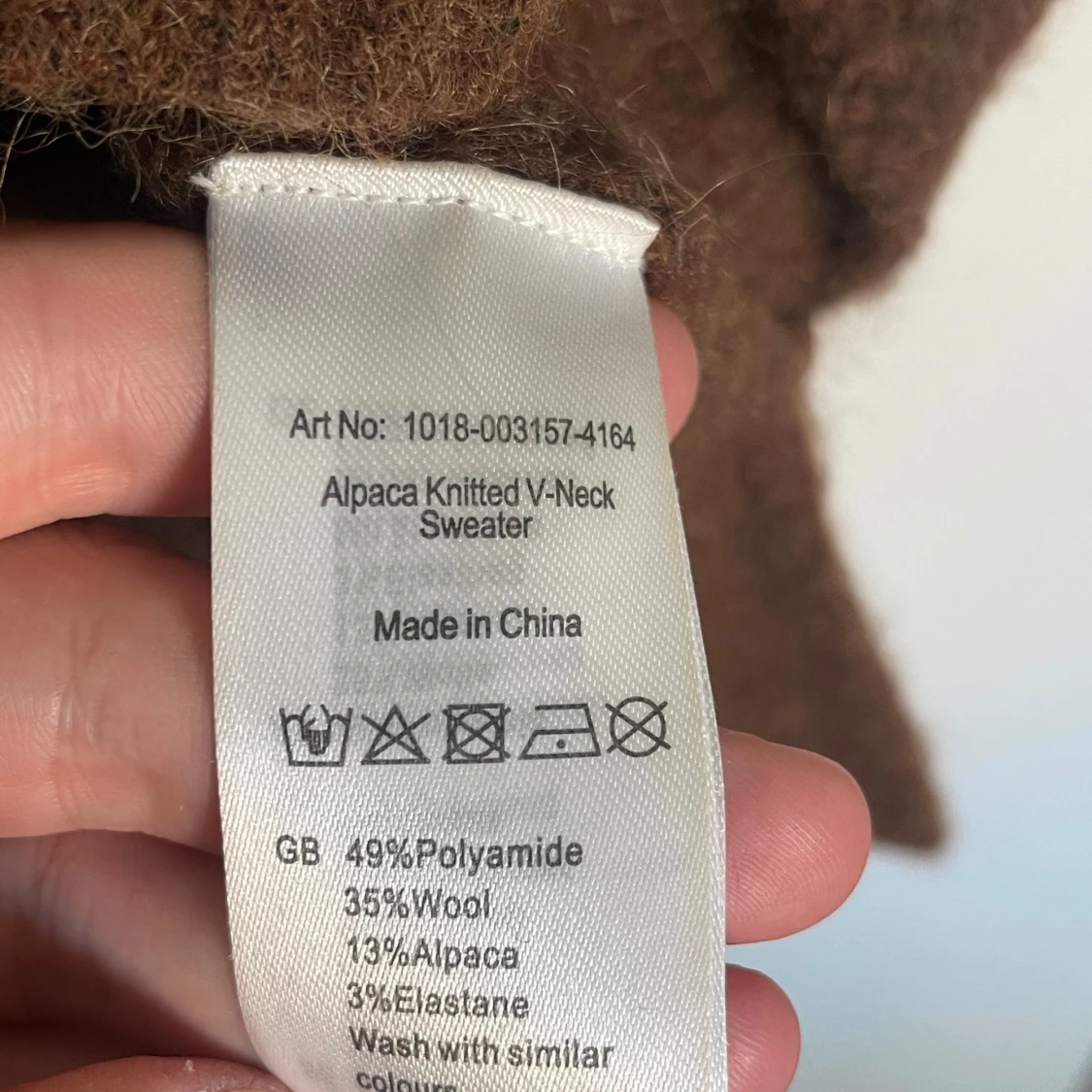 Brun stickad tröja från NA-KD - 92