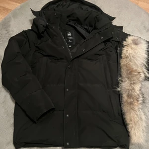 canada gose black label wyndham - fett vinter jacka , den har ba legat andvände den i våras med inget mer, kan gå ner i snabb köp