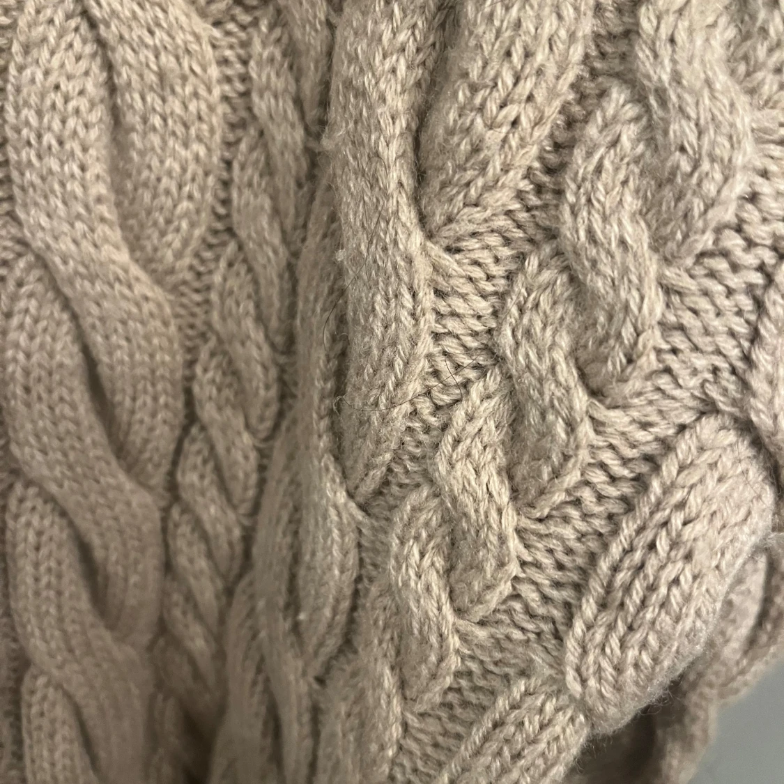 Stickad Tröja Oversized - 93