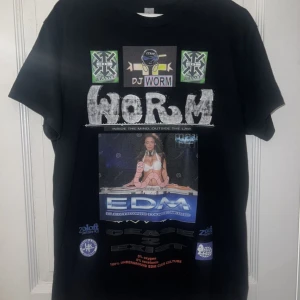 Dj Worm t shirt - cease2exist dj worm t shirt storlek L ! passar medium perfekt också