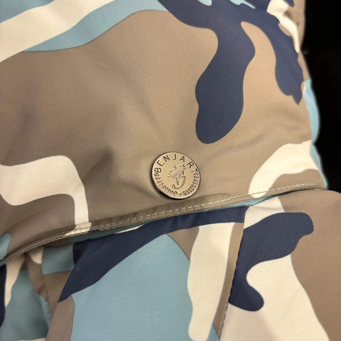 Benjart Ice Blue/Grey Camo - Jacka - 92