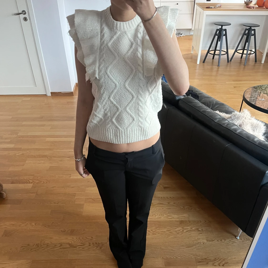 Superfin stickad tröja 💕 - 90