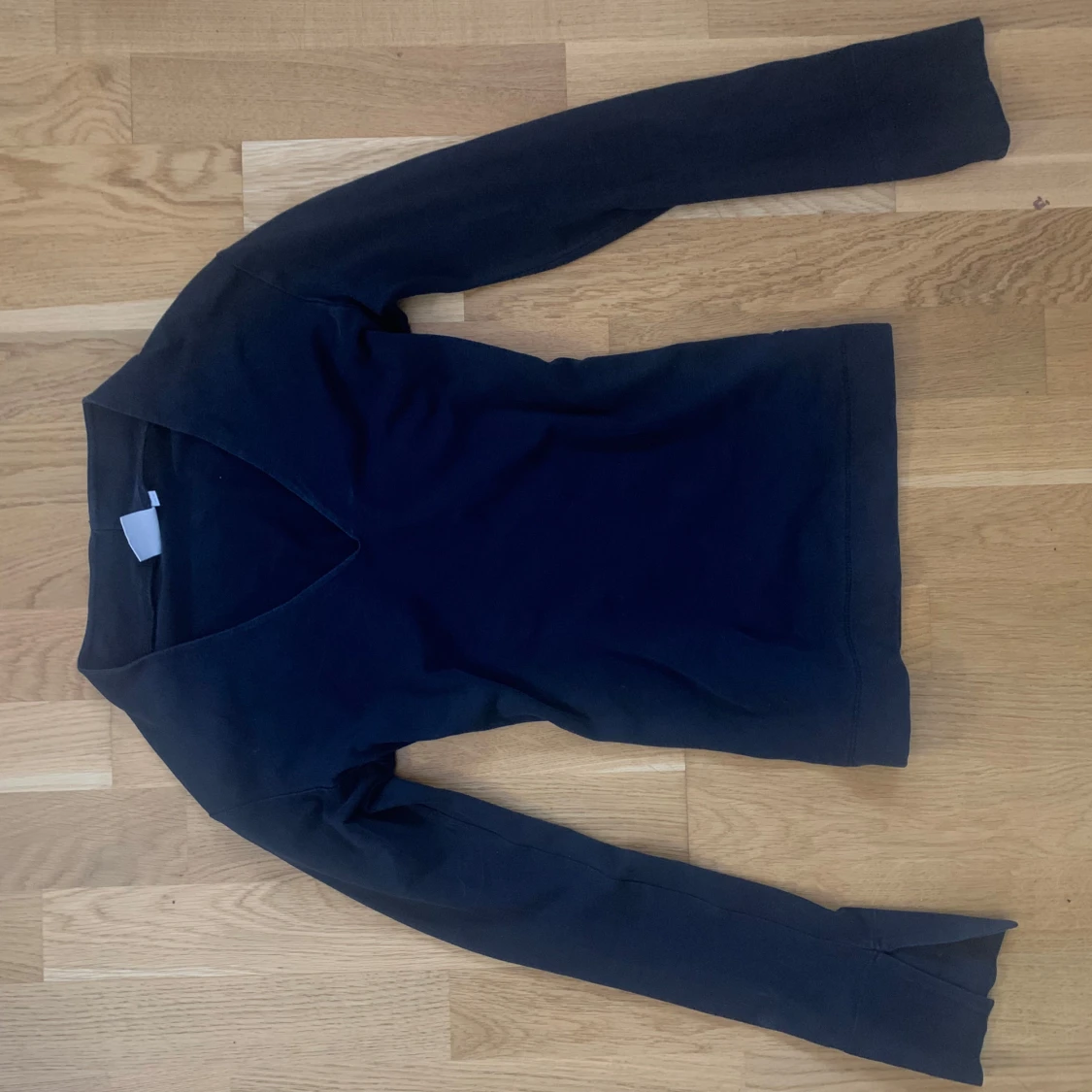 Svart långärmad topp - 90