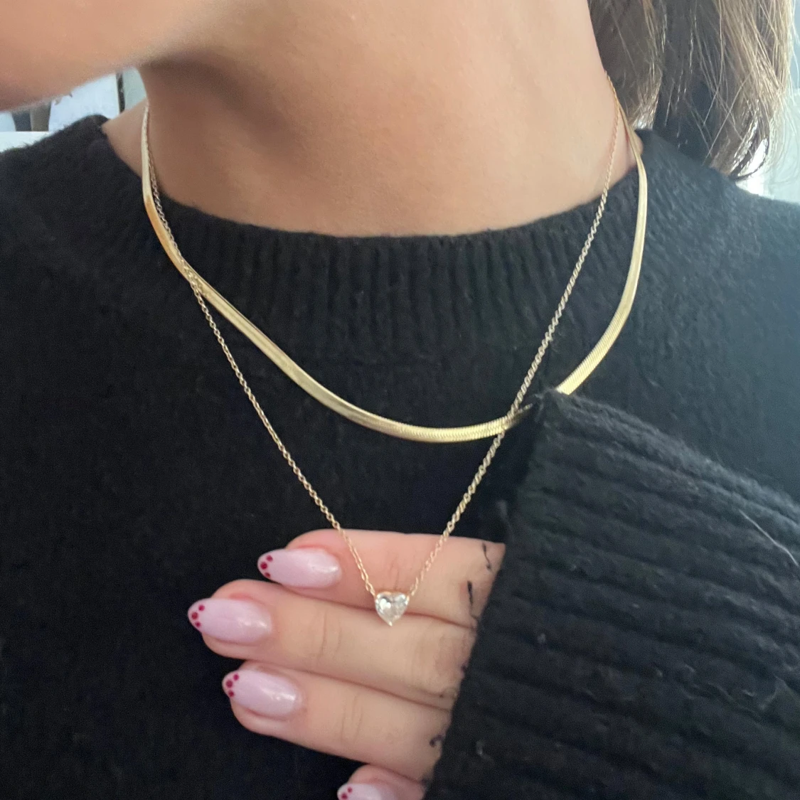 Hjärt- halsband - 91